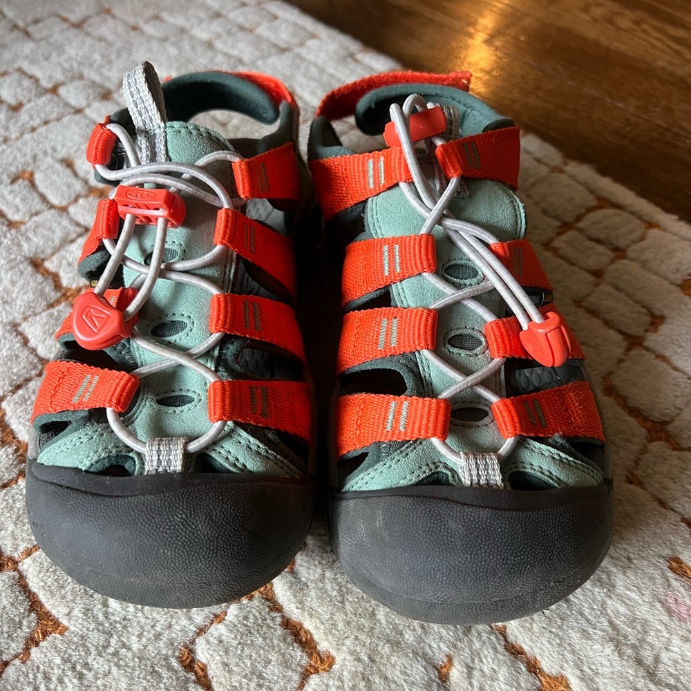 Kids Keen boundless sandals orange size 1